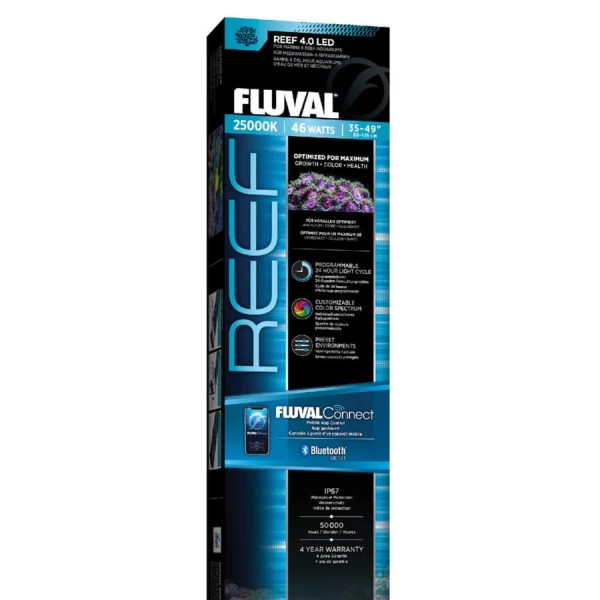 Pantalla Fluval Reef 4.0 LED para acuarios marinos de arrecife