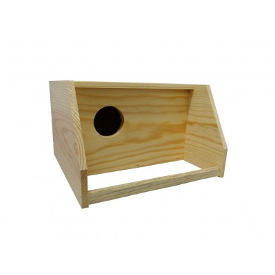 Nido Agapornis 14cm x 21cm x 12cm