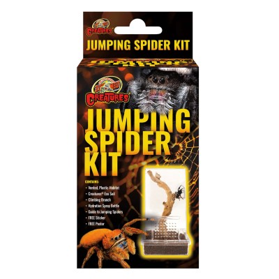 Creatures® Jumping Spider Kit – Hábitat para Arañas Saltadoras