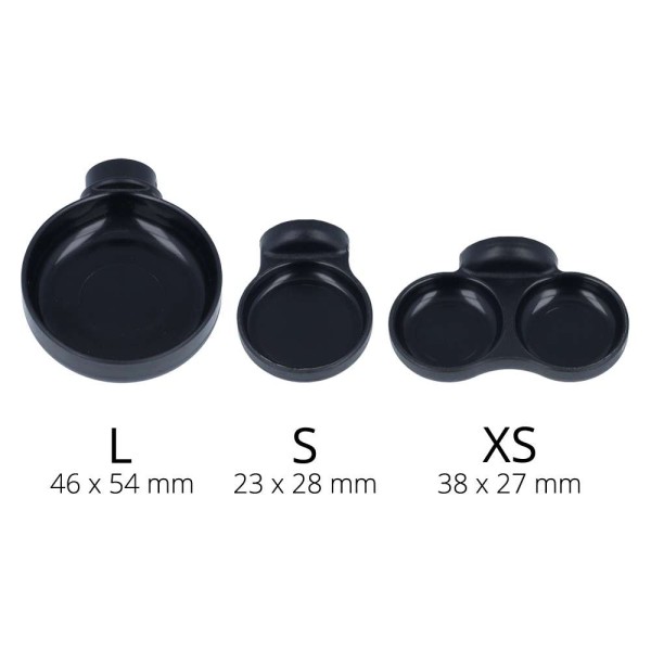 REPUESTO Magnetic Bowl S, Cuenco magnético S, compatible con Branch Mount L. Gecko Nutrition.