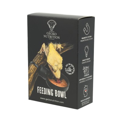 Gecko Nutrition Adeshivo Set S, Comedero elevado Adeshivo S. 2