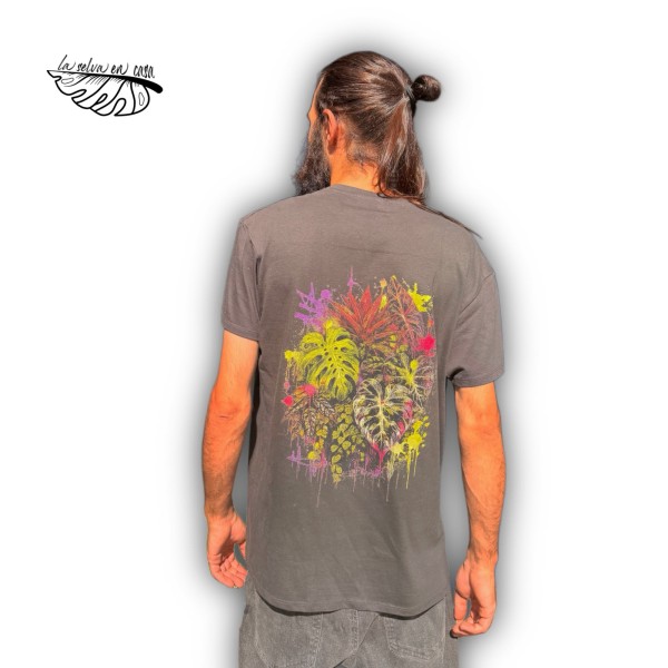 Camiseta La Selva en Casa – Logo y Diseño Botánico