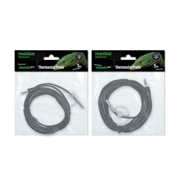 HabiStat Classic Pro Probe – Sonda para Termostato 1,8 m / 3 m / 5 m