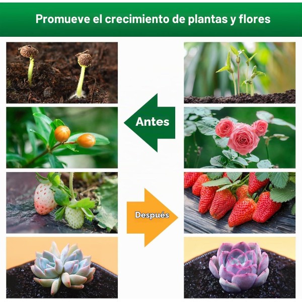 Lámpara LED para Plantas 30 W 3 Cabezales con Temporizador | SANSI