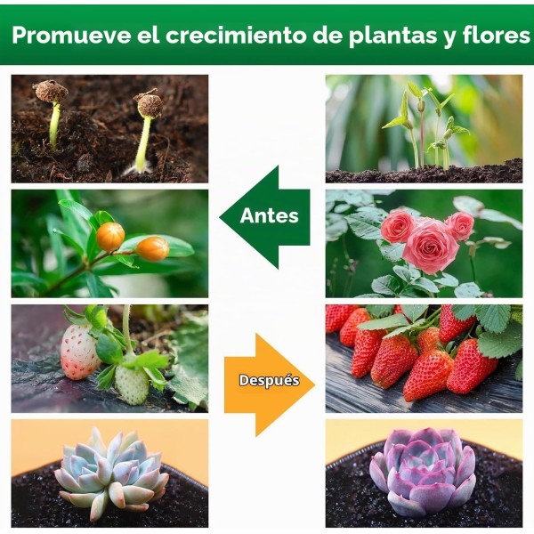 Lámpara LED para Plantas 30 W 3 Cabezales con Temporizador | SANSI