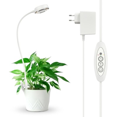 Lámpara LED para Plantas Pot Clip 10 W con Temporizador | SANSI