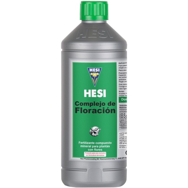 Fertilizante de Floración HESI | NPK 3-3-4 | 1 L y 5 L