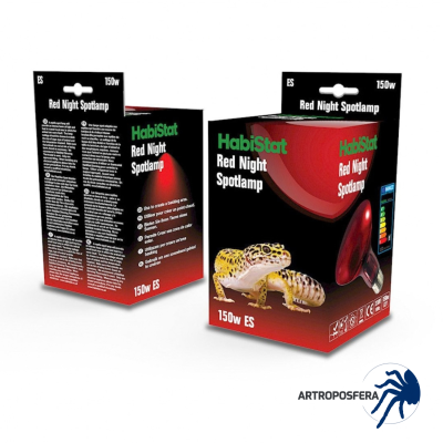 Bombilla Infrarroja Roja para Terrarios | Red Night SpotLamp | HabiStat