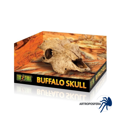 Cráneo de Búfalo Refugio para Reptiles | Buffalo Skull | Exo Terra