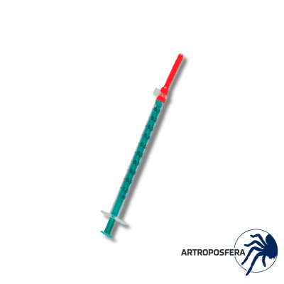 Sonda Blanda Corta para Polluelos | Roja 1 ml | Psittacus