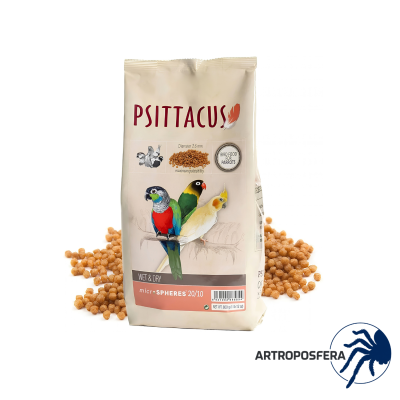 Wet & Dry Microspheres 20/10 800 g | Pienso Completo Psittacus