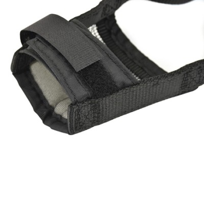 Bozal de Nylon Negro para Perros 2